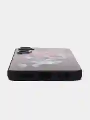 Тёмно-бордовый силиконовый чехол для infinix Hot 20 4G, с принтом, с рисунком (Инфиникс Хот 20 4г)