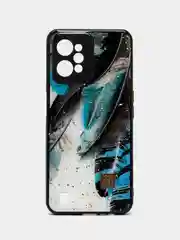 Голубой чехол для Realme C31 "DF"