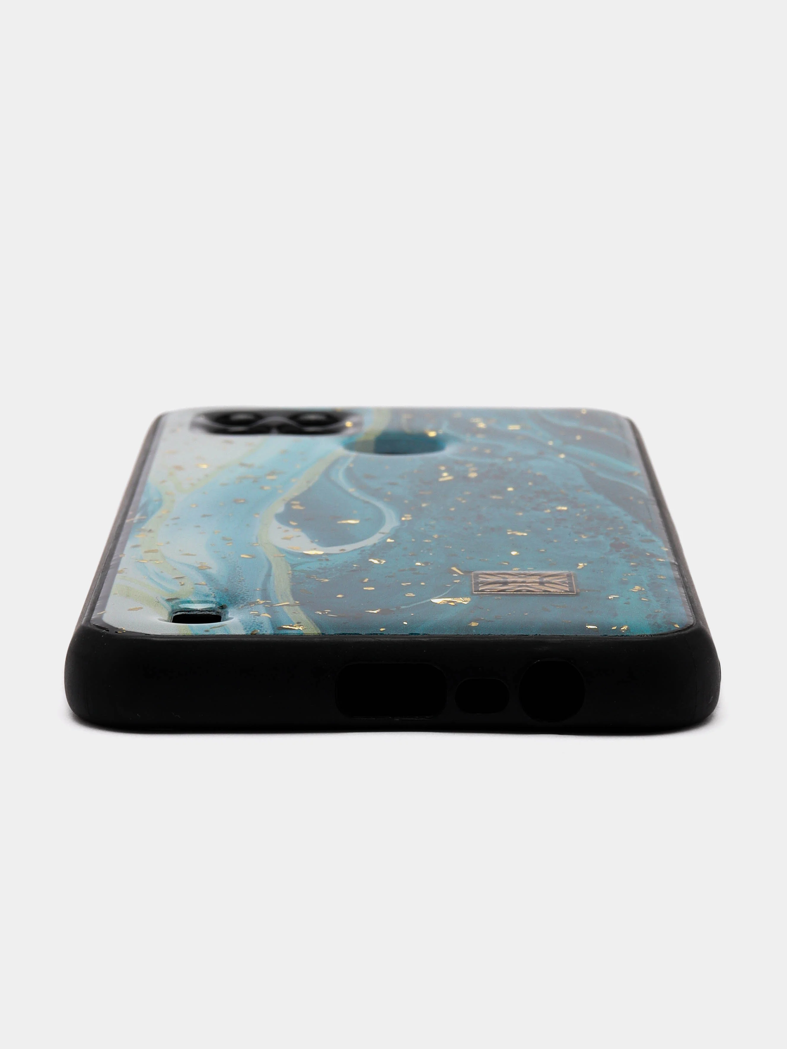 Голубой чехол для Realme C21 "DF"