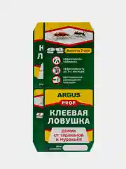 Ловушка клеевая от тараканов и муравьев ARGUS Prof, 2шт