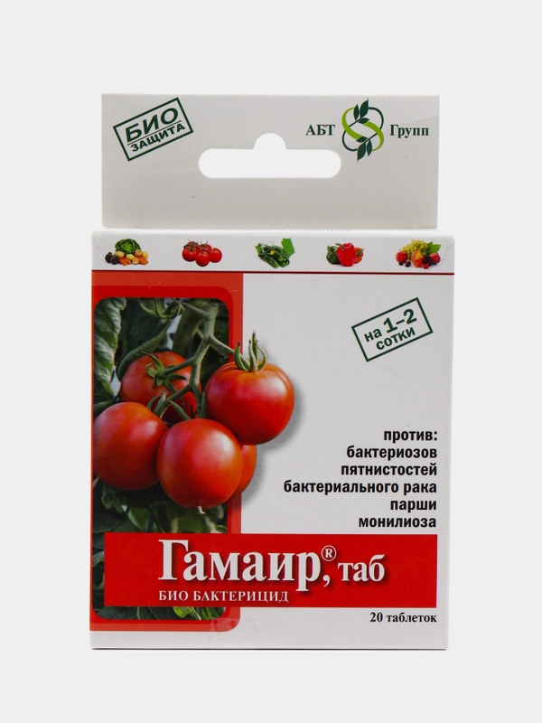 Биопрепарат от заболеваний Гамаир, универсальный, 20 таблеток