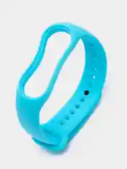Голубой силиконовый ремешок для фитнес-браслета Xiaomi Mi Band 7
