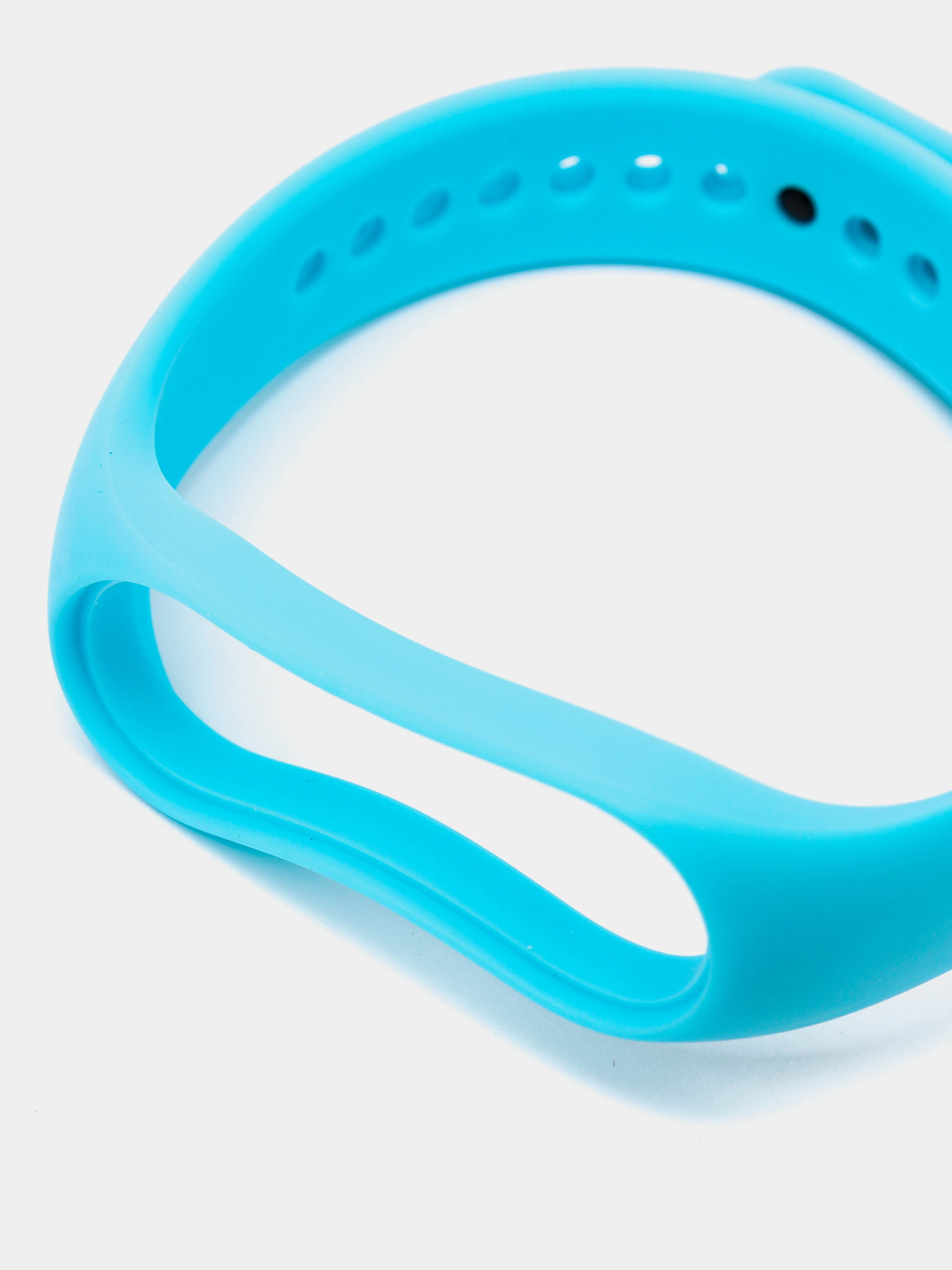 Голубой силиконовый ремешок для фитнес-браслета Xiaomi Mi Band 7
