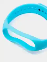 Голубой силиконовый ремешок для фитнес-браслета Xiaomi Mi Band 7