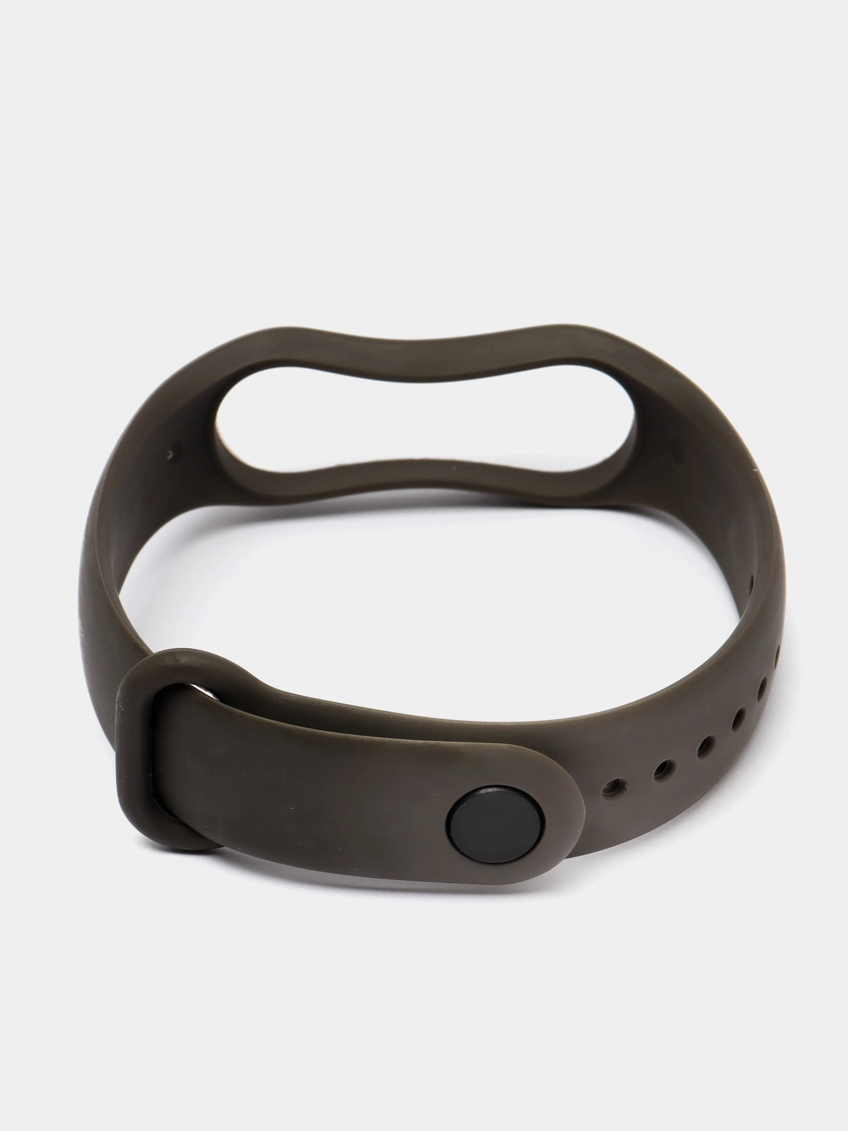 Серый металлик силиконовый ремешок для фитнес-браслета Xiaomi Mi Band 7