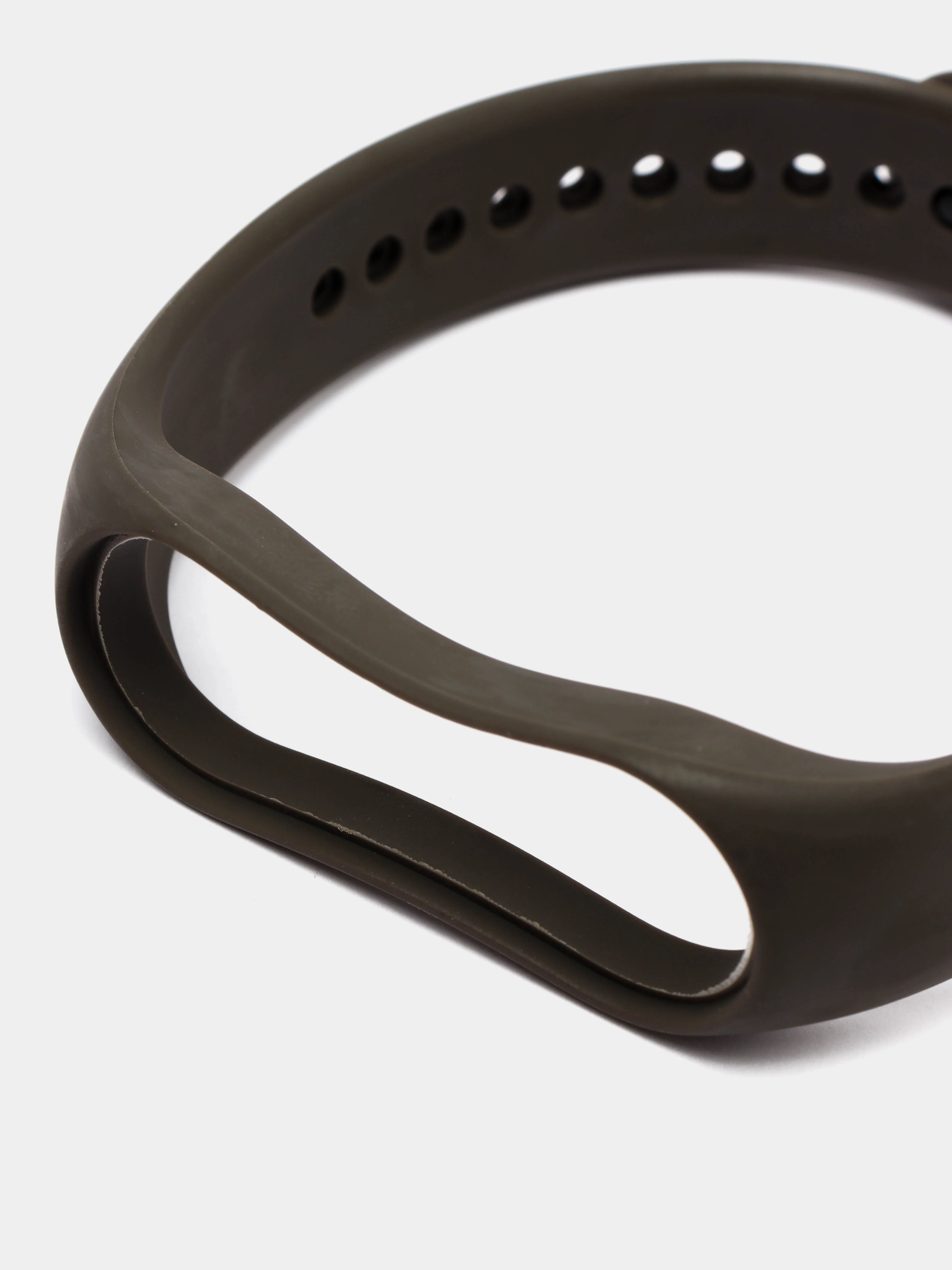 Серый металлик силиконовый ремешок для фитнес-браслета Xiaomi Mi Band 7