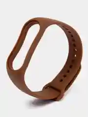 Коричневый силиконовый ремешок для фитнес-браслета Xiaomi Mi Band 7
