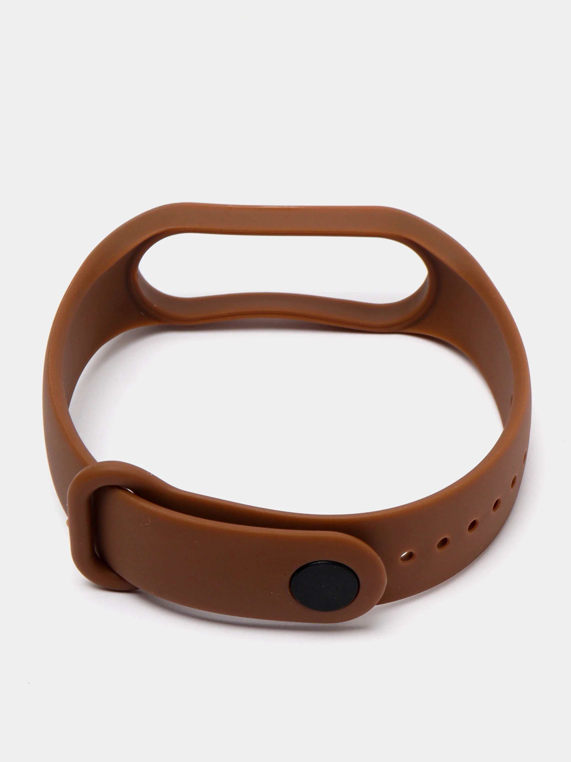 Коричневый силиконовый ремешок для фитнес-браслета Xiaomi Mi Band 7