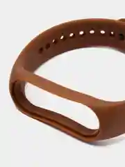 Коричневый силиконовый ремешок для фитнес-браслета Xiaomi Mi Band 7
