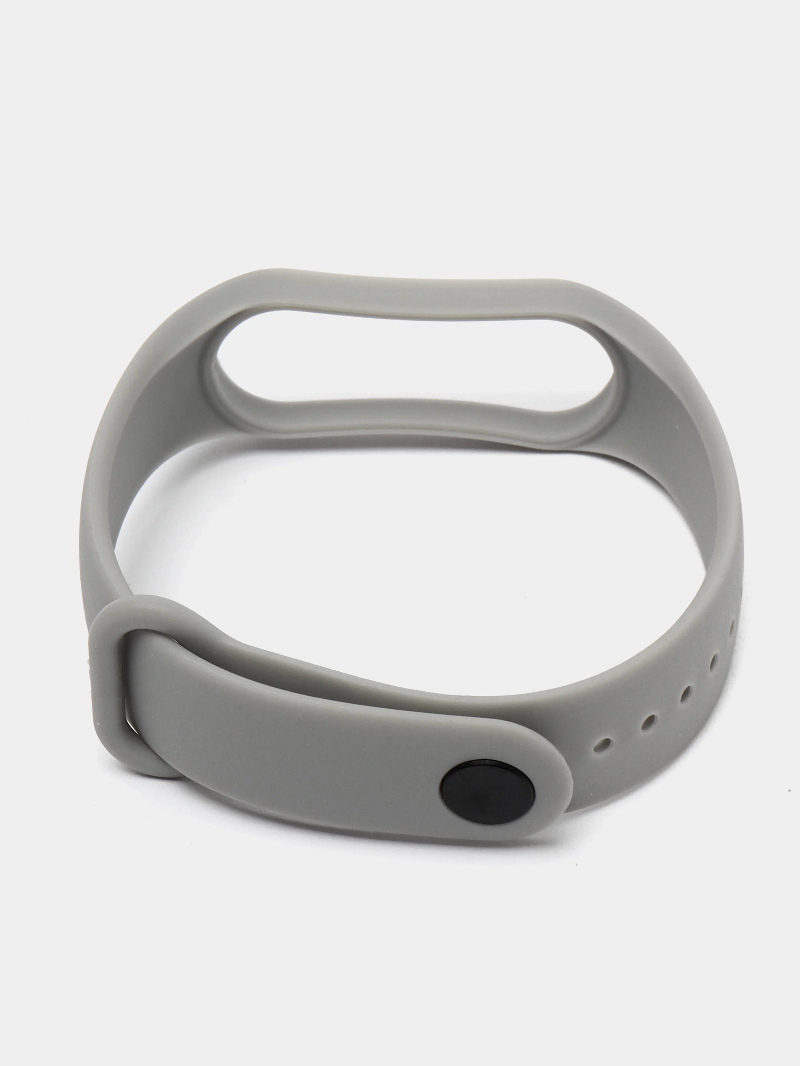 Серый силиконовый ремешок для фитнес-браслета Xiaomi Mi Band 7