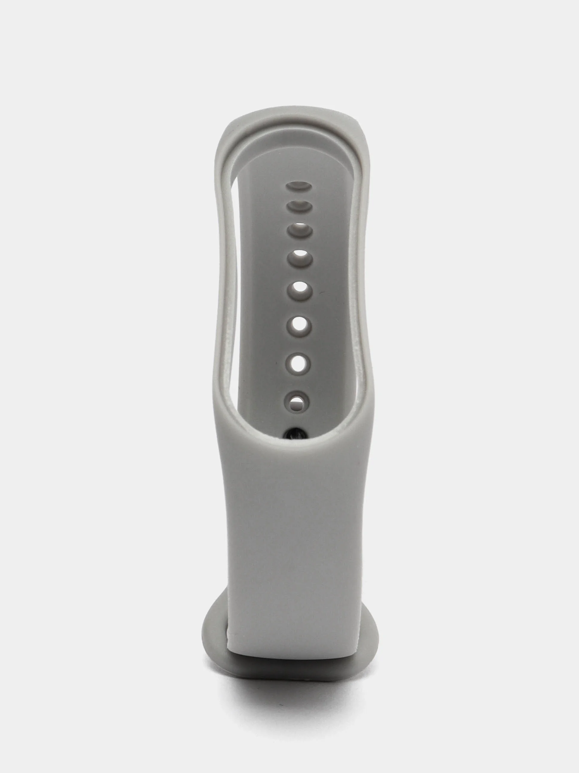 Серый силиконовый ремешок для фитнес-браслета Xiaomi Mi Band 7