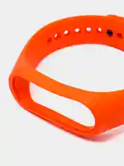 Рыжий силиконовый ремешок для Xiaomi Mi Band 3 и Mi Band 4, фитнес-браслет