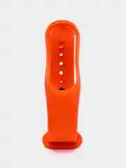 Рыжий силиконовый ремешок для Xiaomi Mi Band 3 и Mi Band 4, фитнес-браслет