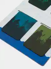 Закладки для книг МАГНИТНЫЕ, "MILITARY", набор 6 шт., 35х25мм, BRAUBERG, 113164