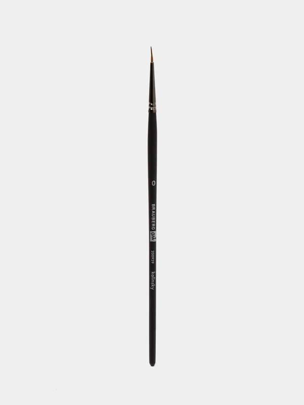 Кисть художественная проф. BRAUBERG ART CLASSIC, колонок, круглая, № 0, короткая ручка