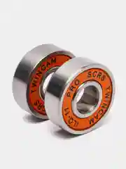 Оранжевый подшипник закрытый Twincam PRO ILQ-11 608 ABEC-11, для роликов, самокатов и скейтбордов