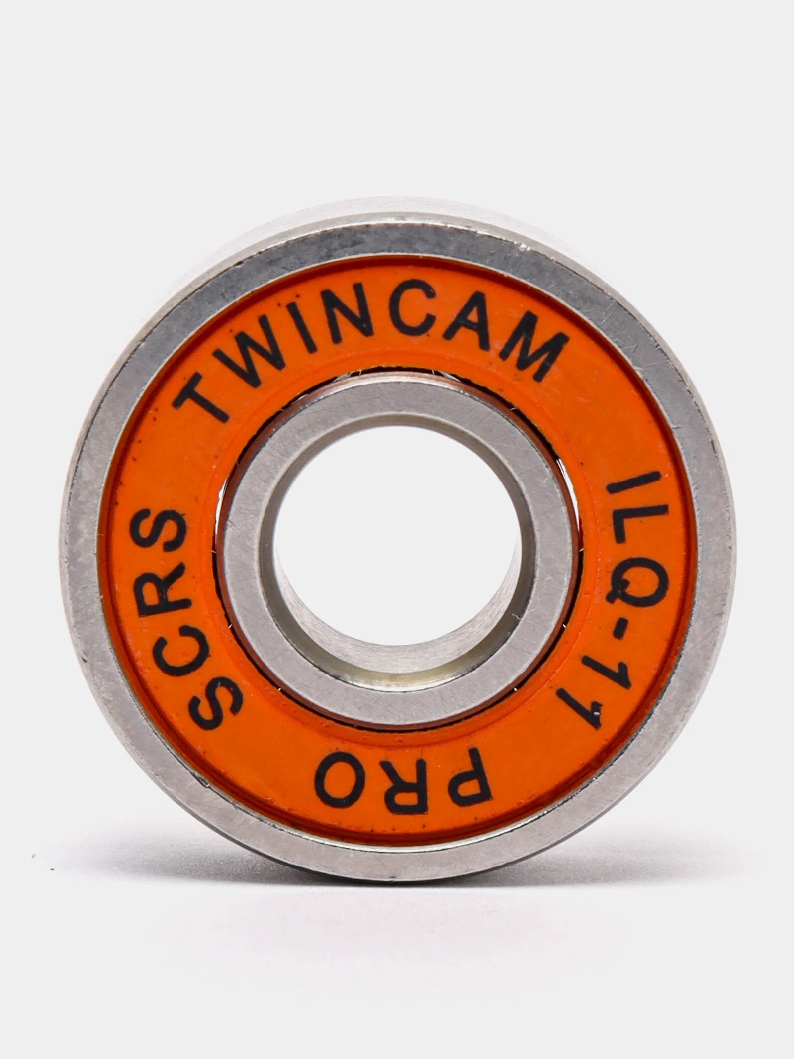 Оранжевый подшипник закрытый Twincam PRO ILQ-11 608 ABEC-11, для роликов, самокатов и скейтбордов