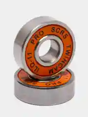 Оранжевый подшипник закрытый Twincam PRO ILQ-11 608 ABEC-11, для роликов, самокатов и скейтбордов
