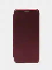 Бордовый чехол-книжка для Infinix Smart 6, Инфиникс Смарт 6