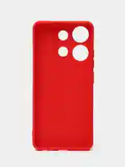Красный чехол для Tecno Spark GO 2023 / Tecno Pop 7 / Tecno Pop 7 Pro, прозрачный, силиконовый