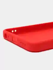 Красный чехол для Tecno Spark GO 2023 / Tecno Pop 7 / Tecno Pop 7 Pro, прозрачный, силиконовый
