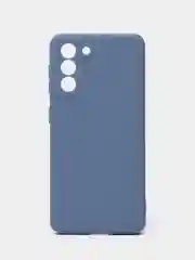 Синий меланж чехол Samsung Galaxy S21, Самсунг Галакси С21 прозрачный силиконовый