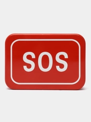 Набор для выживания армейский военный SOS, 4 в 1: фонарь, карта выживания,паракорд,компас