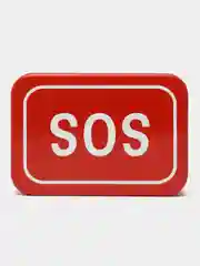 Набор для выживания армейский военный SOS, 4 в 1: фонарь, карта выживания,паракорд,компас