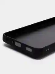 Темно-синий чехол Samsung Galaxy A23 / Самсунг Галакси А23, силиконовый, под кожу, с кольцом