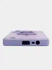 Лавандовый чехол Realme C31 / Реалми С31, силиконовый, под кожу, с кольцом
