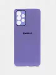 Аметистовый чехол Samsung Galaxy A32 4G твердый пластиковый глянцевый под стекло Самсунг Галакси А32