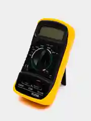 Желтый мультиметр цифровой XL830L , со звуковой прозвонкой и подсветкой эрана, тестер напряжения