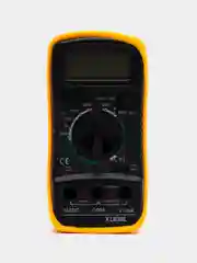 Желтый мультиметр цифровой XL830L , со звуковой прозвонкой и подсветкой эрана, тестер напряжения