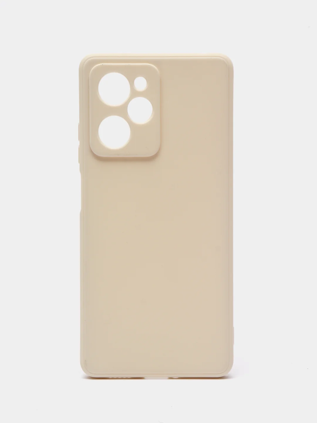 Молочный чехол для Poco X5 5G (Поко Х5), X5 Pro (Поко Х5 Про), силиконовый, прозрачный