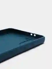Синий чехол Samsung Galaxy S21, Самсунг Галакси С21 прозрачный силиконовый