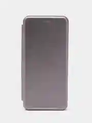 Серый чехол-книжка для Infinix Hot 12 Play NFC (Инфиникс Хот 12 Плей НФС)