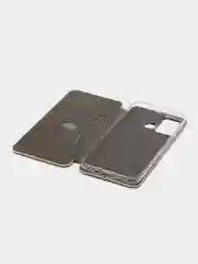 Золотой чехол-книжка для Infinix Hot 12 Play NFC (Инфиникс Хот 12 Плей НФС)