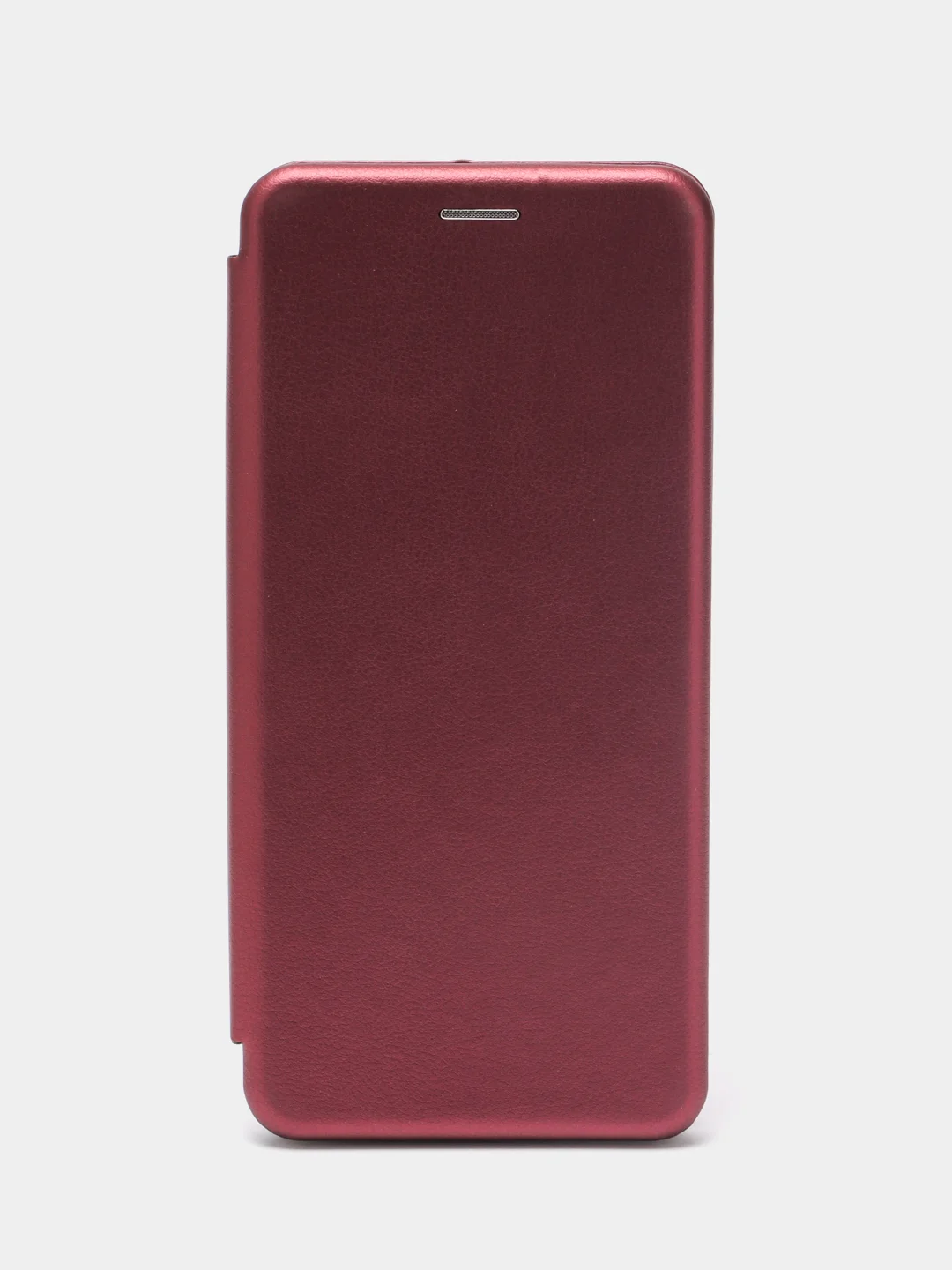 Бордовый чехол-книжка для Infinix Hot 12 Play NFC (Инфиникс Хот 12 Плей НФС)