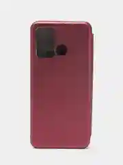 Бордовый чехол-книжка для Infinix Hot 12 Play NFC (Инфиникс Хот 12 Плей НФС)