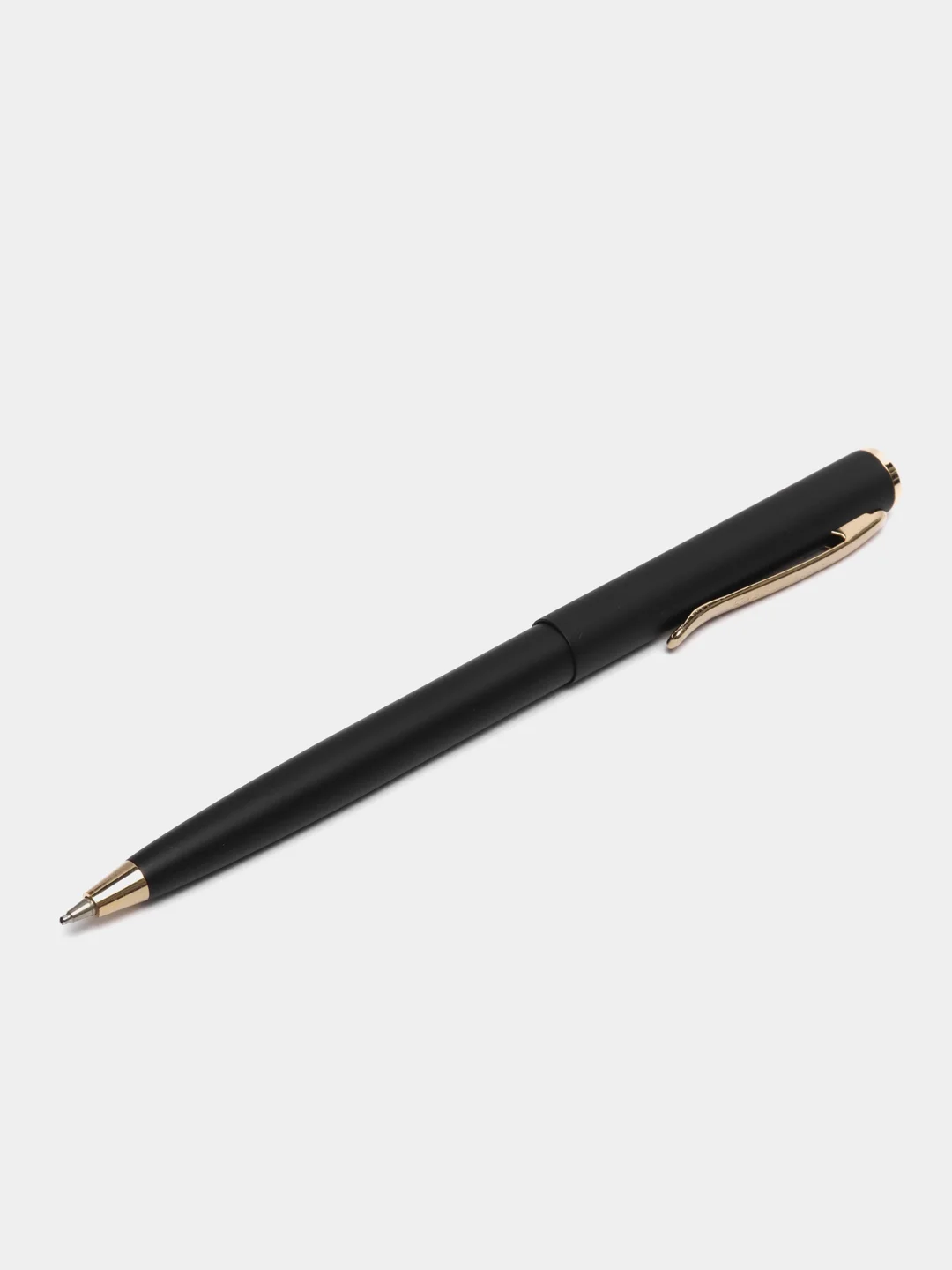 Ручка подарочная шариковая BRAUBERG Maestro, СИНЯЯ, корпус черный с золот., линия 0,5мм