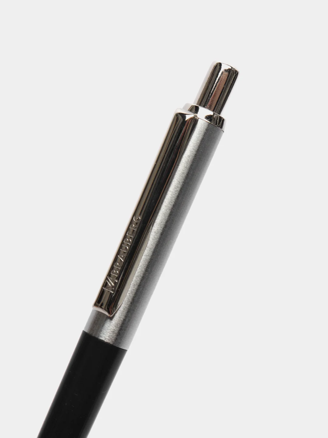 Ручка подарочная шариковая BRAUBERG Soprano, СИНЯЯ, корпус серебристый с синим