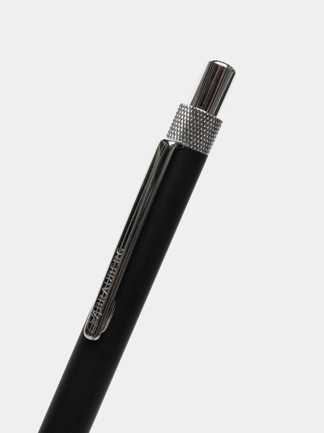 Ручка подарочная шариковая BRAUBERG Allegro, СИНЯЯ, корпус черный с хромом, линия 0,5мм