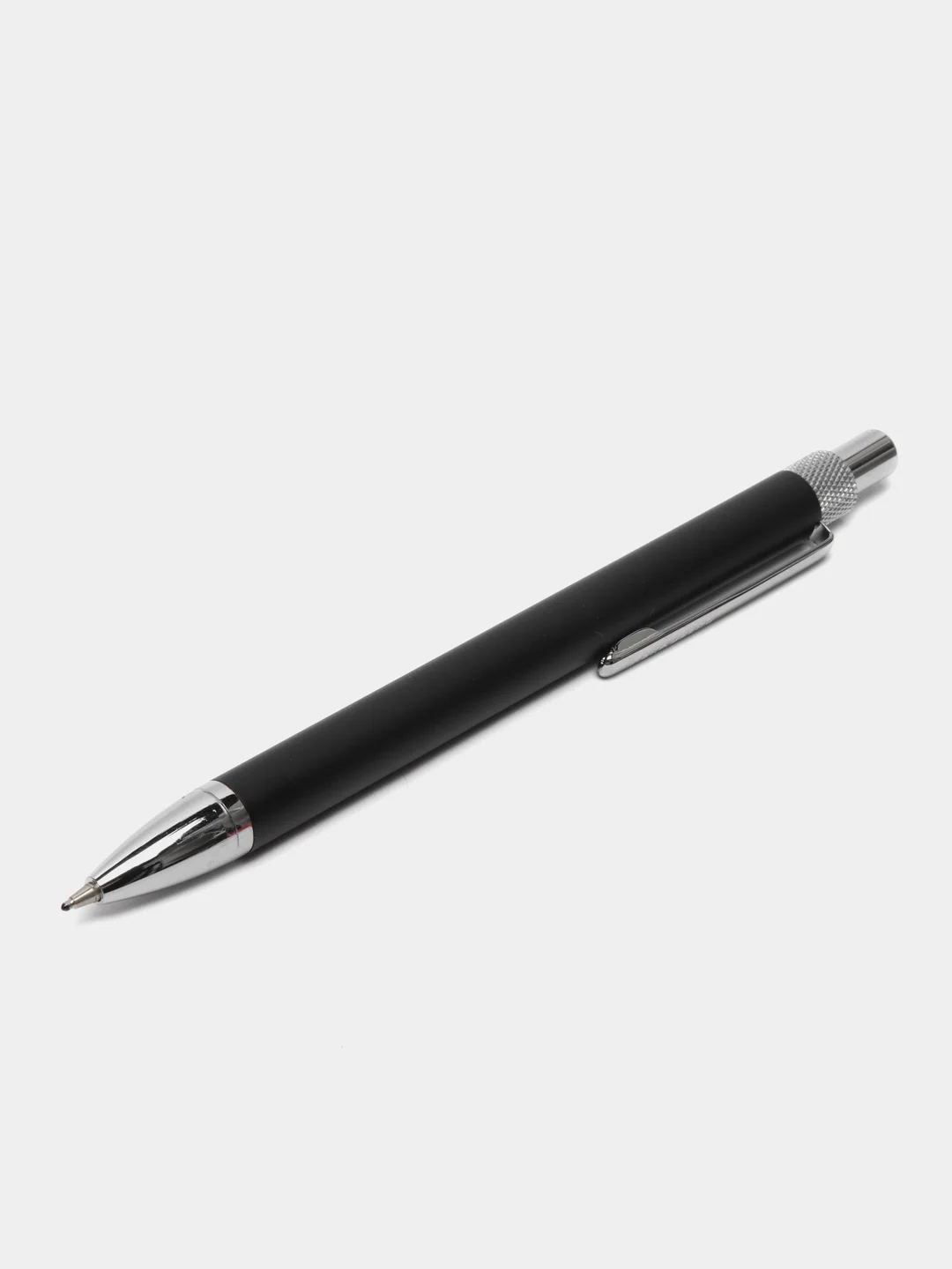 Ручка подарочная шариковая BRAUBERG Allegro, СИНЯЯ, корпус черный с хромом, линия 0,5мм