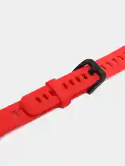 Красный ремешок для часов Honor Band 6, однотонный, силиконовый