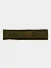 Хаки шеврон "Группа крови" на липучке velcro 12*2,5 см