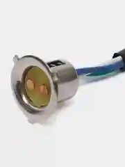 Цоколь лампы фары Альфа P15D (патрон 3 отдельных провода)