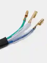 Цоколь лампы фары Альфа P15D (патрон 3 отдельных провода)