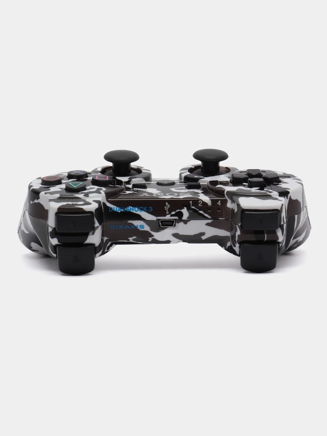 Серый металлик беспроводной геймпад для PS3