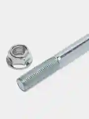 Ось маятника Альфа, D10 х М10 х 1,25 x 240 мм, резьба с 1 стороны, с гайкой, ТИП1