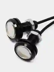 NEW GALAXY Дневные ходовые огни, LED, алюм. корп.,диам.23мм , 12V, белый, 2шт.